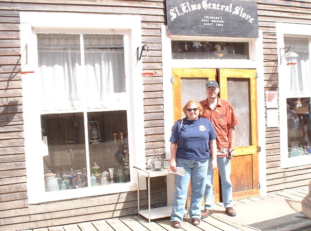 Shopping at the general store