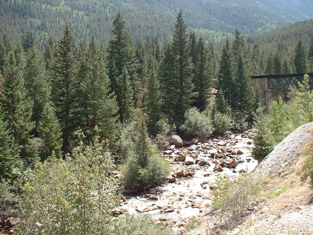 Clear Creek at the mine