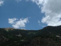 Across from the station