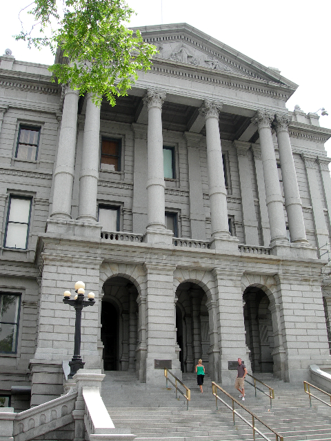 Entrance to the Capitol