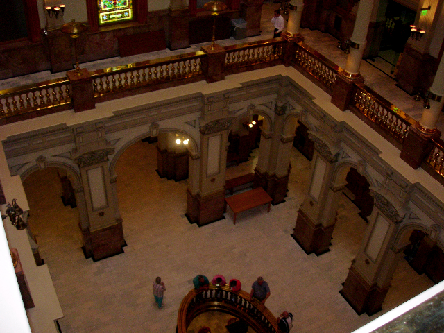 Rotunda view - Looking down