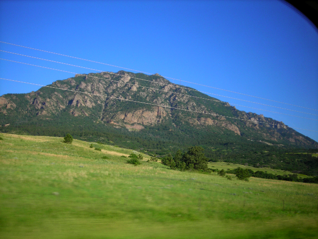 Front range foothills